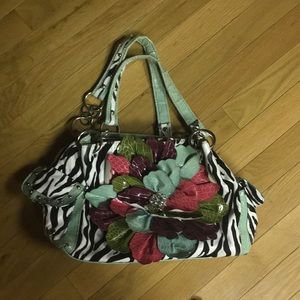 Zebra purse